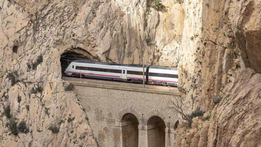 Stunning train routes