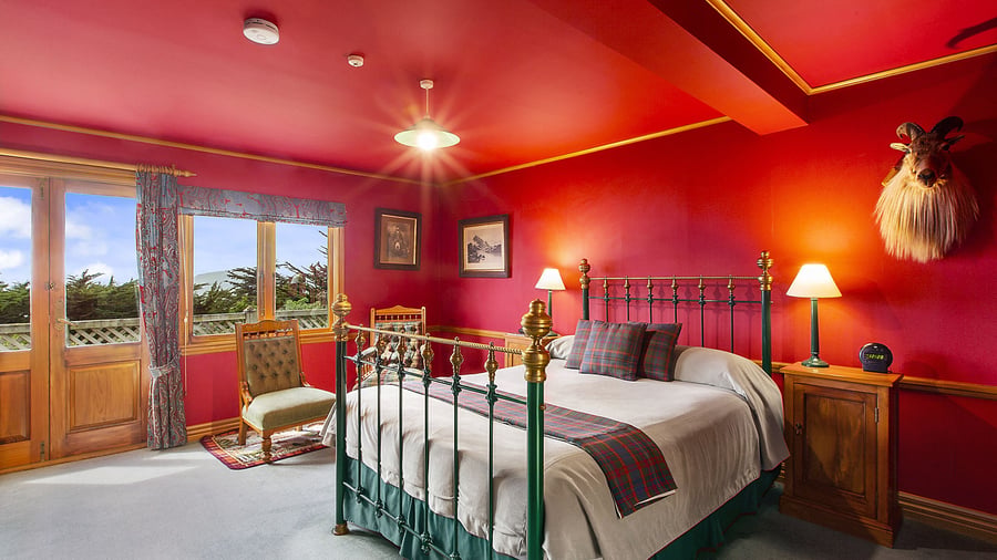Værelse på Larnach Lodge