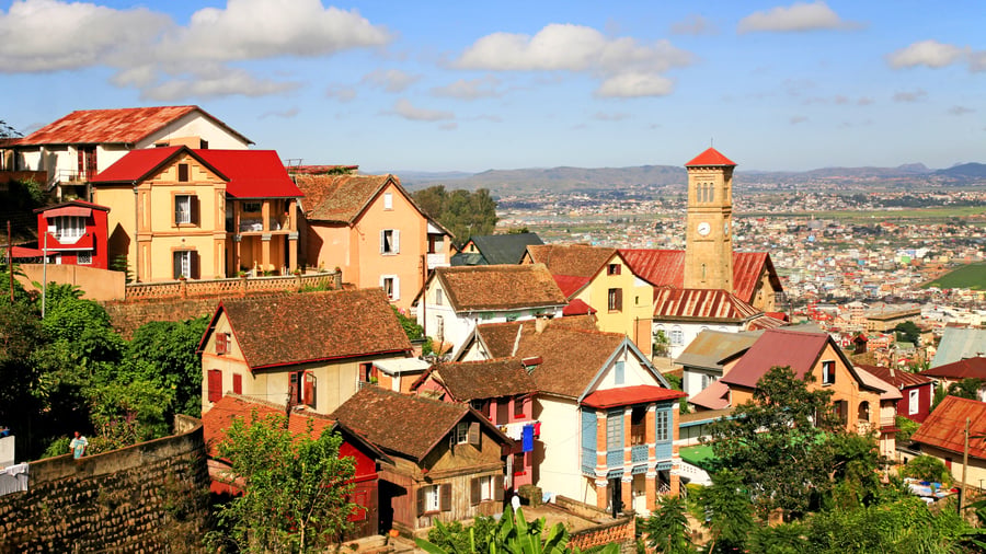 Antananarivo i Madagaskar