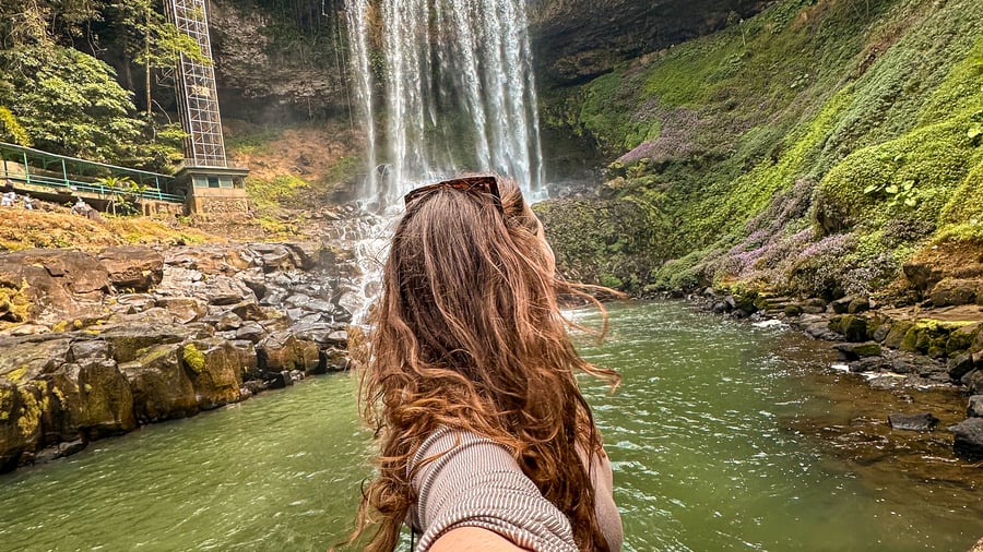 Exploring waterfalls in Vietnam