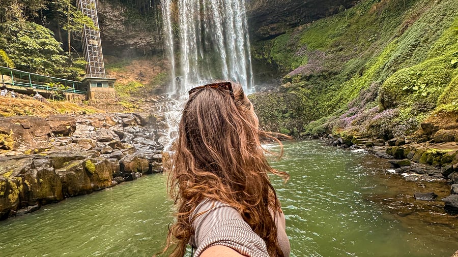 Exploring waterfalls in Vietnam