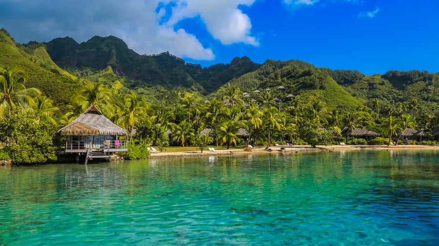 Moorea i Fransk Polynesien er en Stillehavsperle