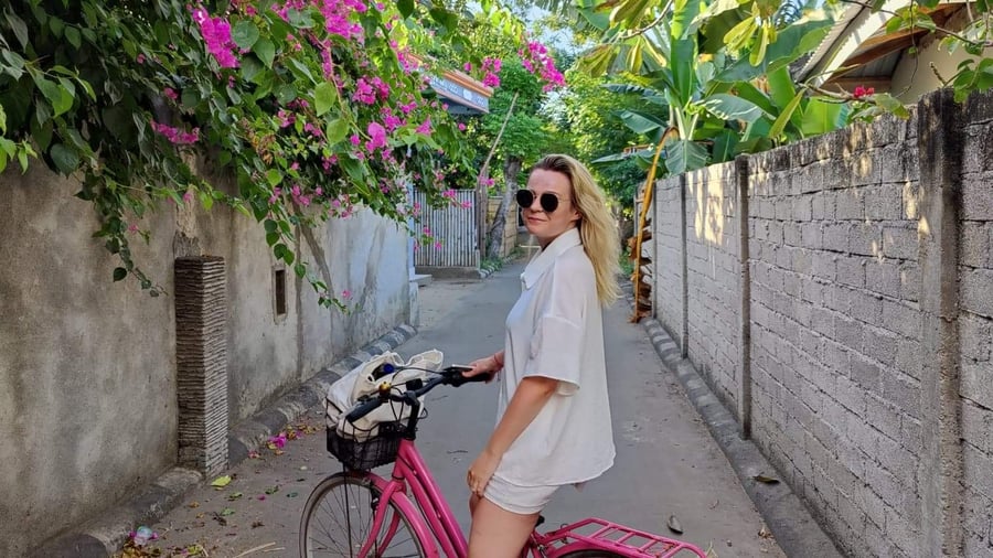 Ontdek Gili op de fiets