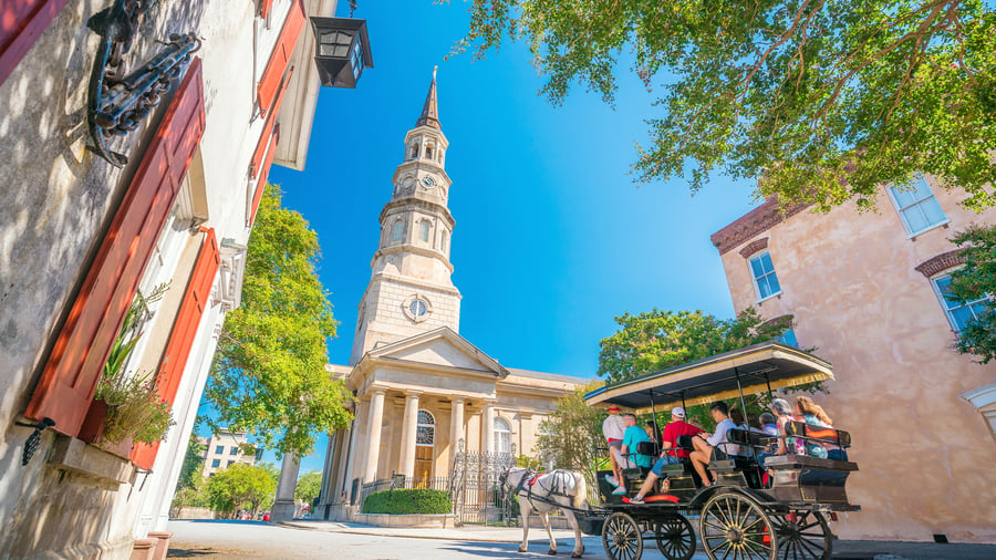 Historiske centrum af Charleston, South Carolina