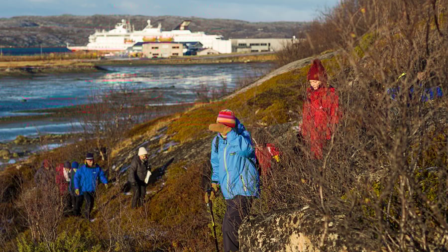 På vandretur omkring Kirkenes
