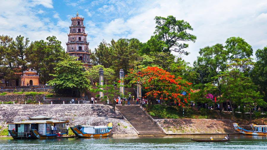 Thien Mu Pagoda i Hué