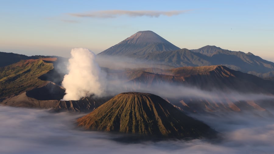 Mount Bromo in Java, Indonesia