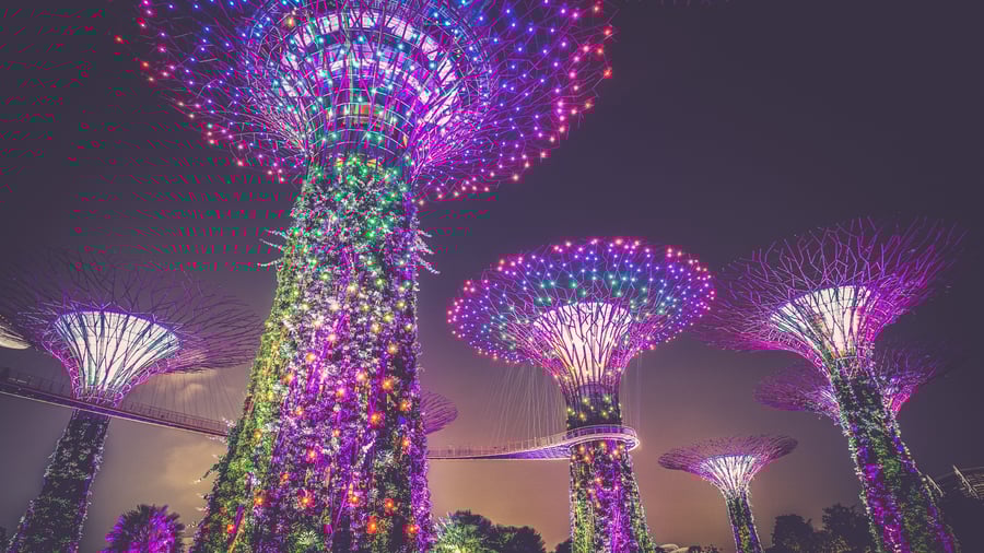Gardens by the Bay i Singapore