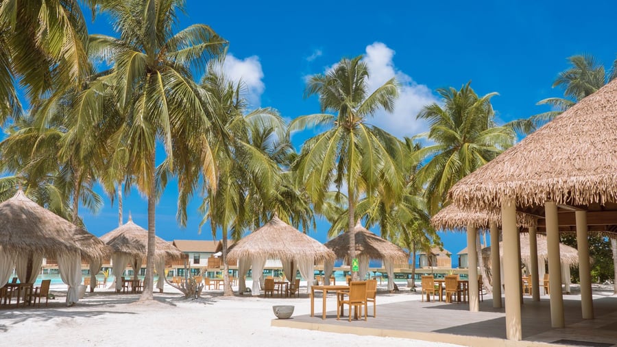 Skønne håndplukkede resorts ved strandkanten