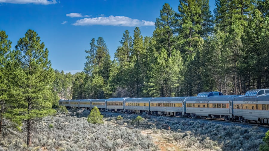 Tog fra Williams til Grand Canyon