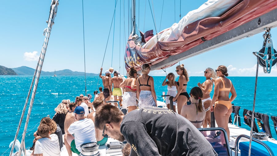 Segla i Whitsundays. 
