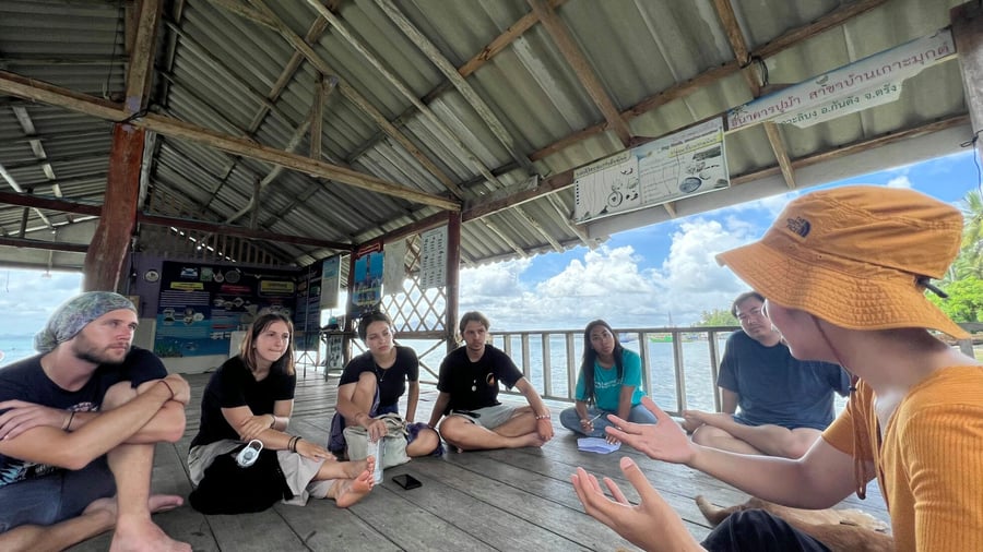 Friends in Thailand