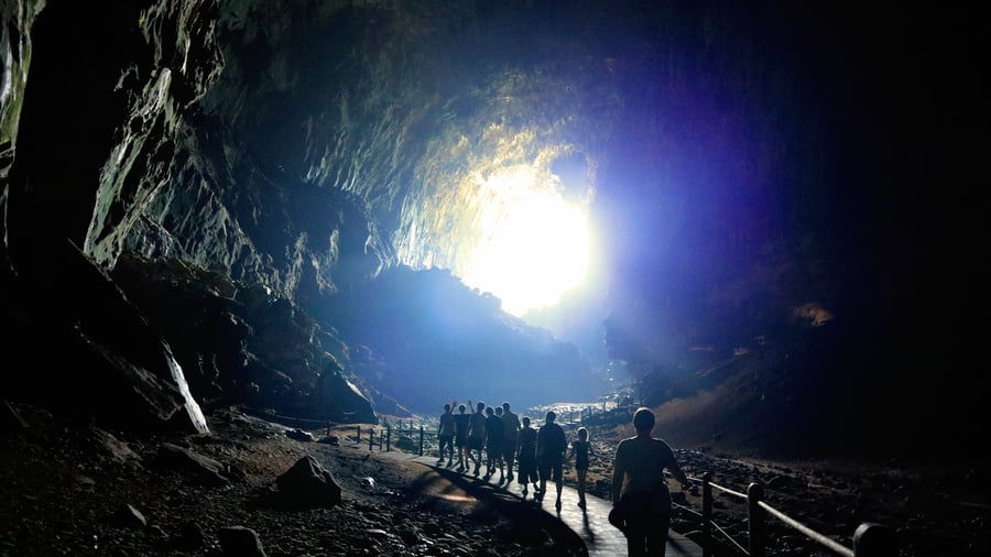 Deer Cave i Mulu National Park