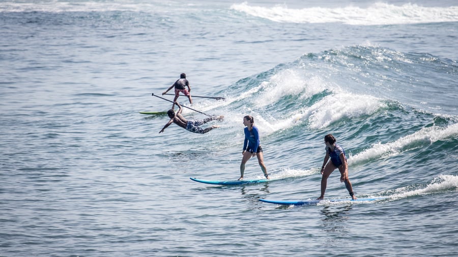 Try your hand at surfing today