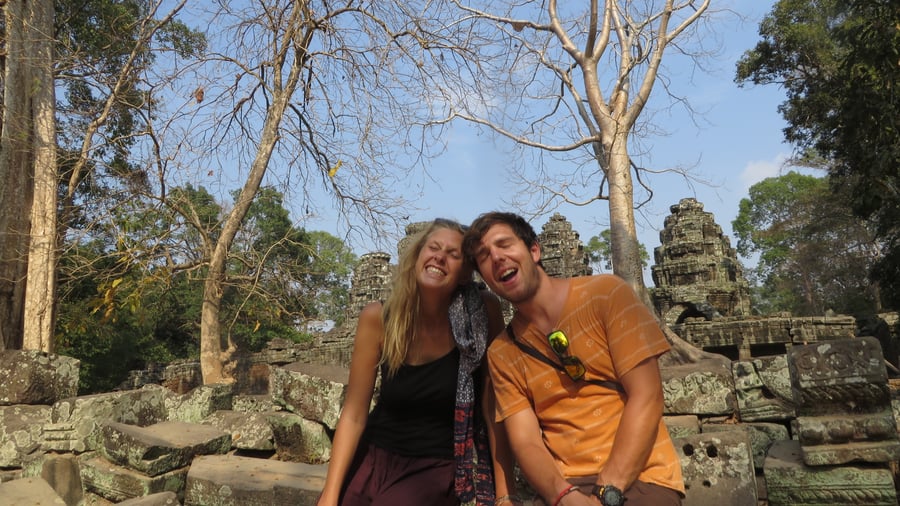 Explore the ancient Angkor Wat temple