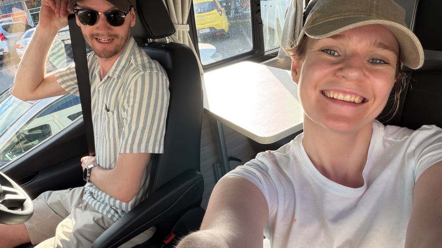 Pick up your campervan and hit the road