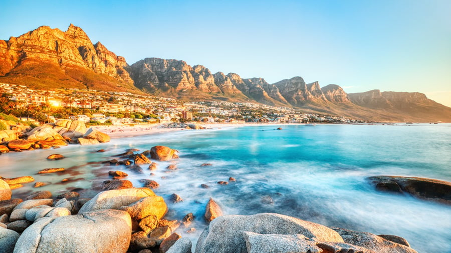 Magisk vy vid Camps Bay