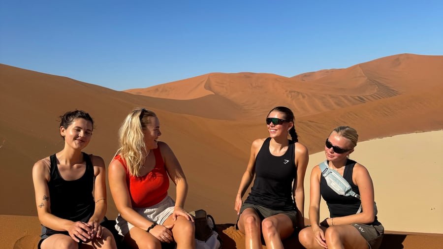 Tripmates in Namibia 