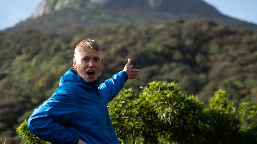 Hike up to Adams Peak