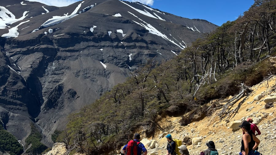 Hike with a local guide through the mountains
