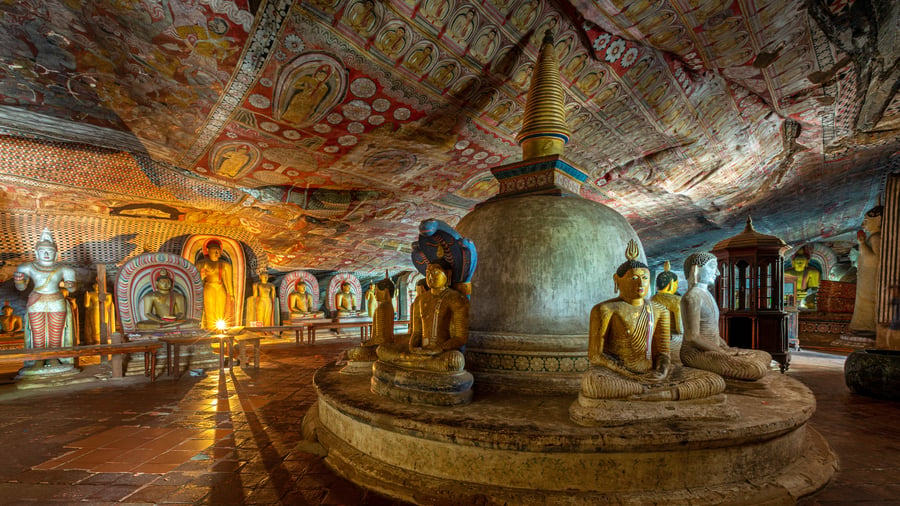 Klipptempel i Dambulla