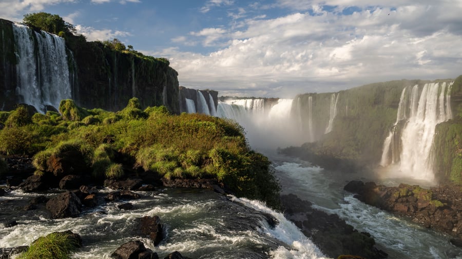 Vandfaldene ved Foz do Iguaçu