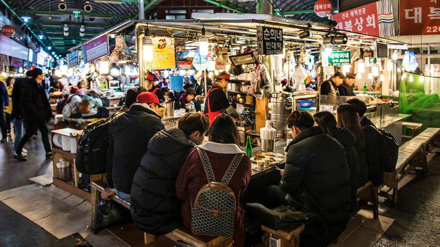 Streetfood in Seoul