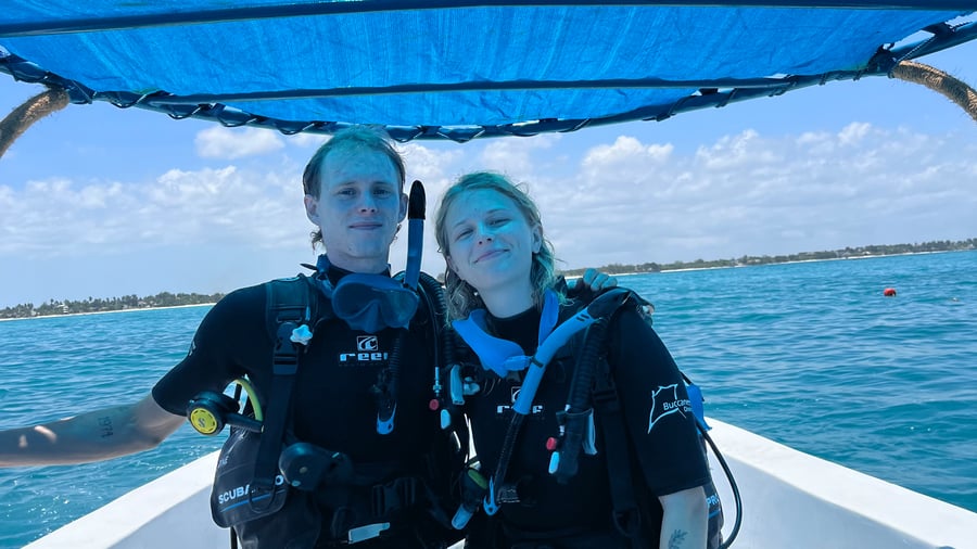 Start your diving journey in Zanzibar