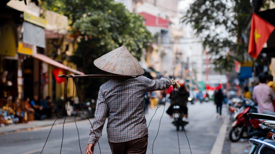 markt in vietnam