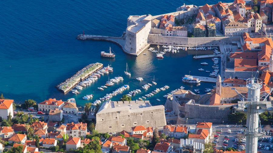 Utsikt over Dubrovnik