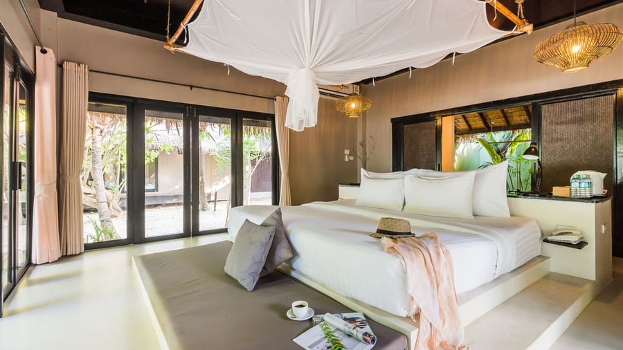 Beach Front Villa på The Seven Seas Resort