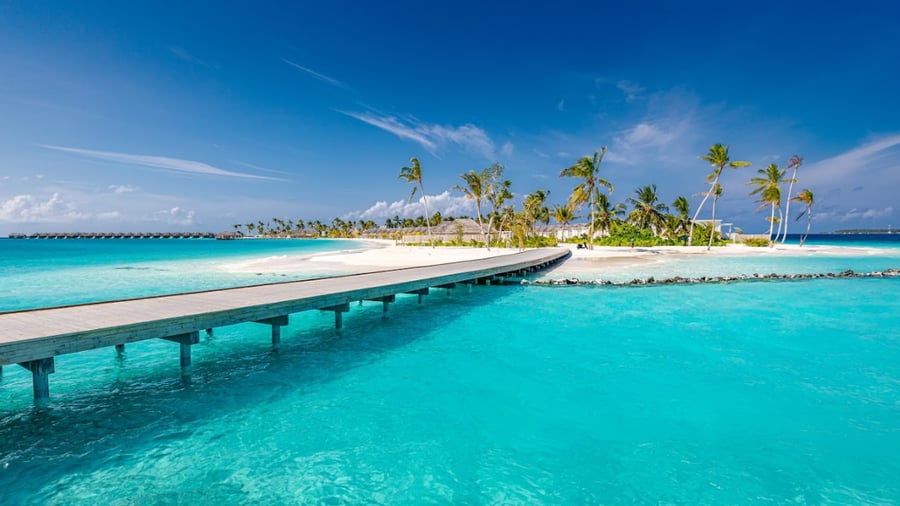 Ankom til den smukke Dhaalu-atoll