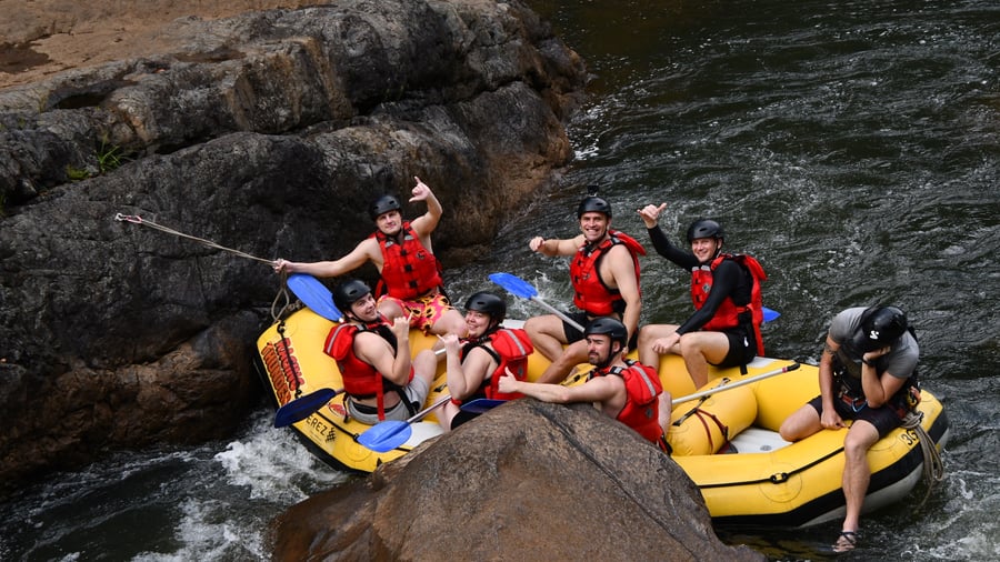 Try river rafting