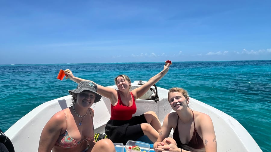 Boat trip in Tanzania