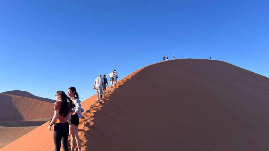Dune 45 in de Sossusvlei