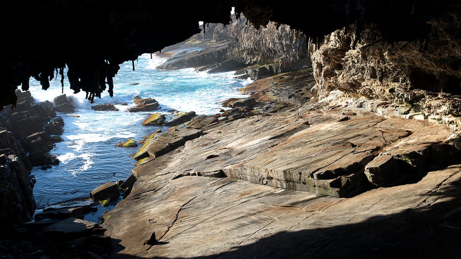 Admirals Arch på Kangaroo Island
