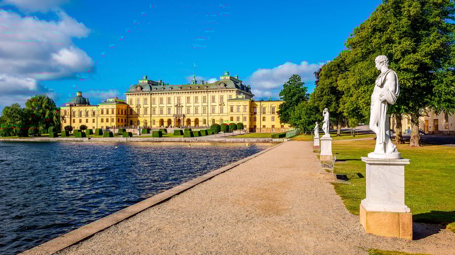 Smukke Drottningholm Slot