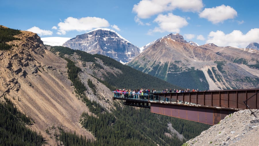 Skywalk, Icefields Parkway, Rocky Mountains