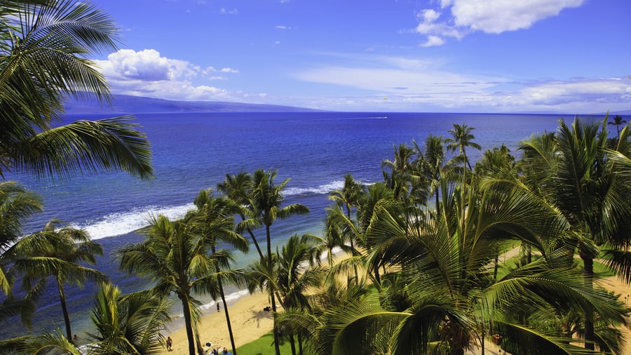 Kaanapali Beach, Maui, Hawaii, USA
