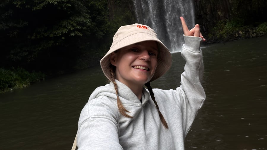 Waterfall in Peru