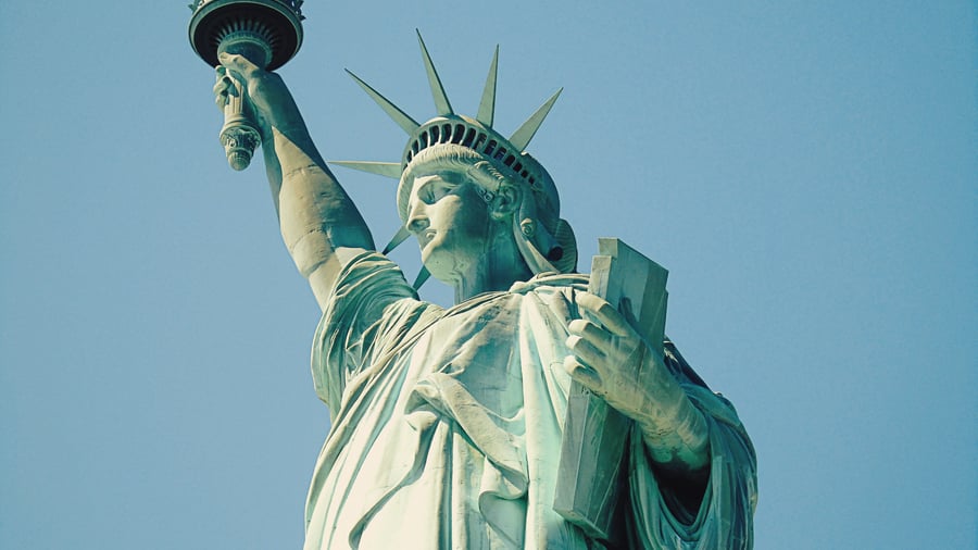 Frelsisstyttan í New York