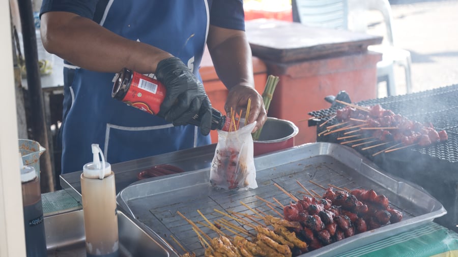 Borneo offers delicious streetfood