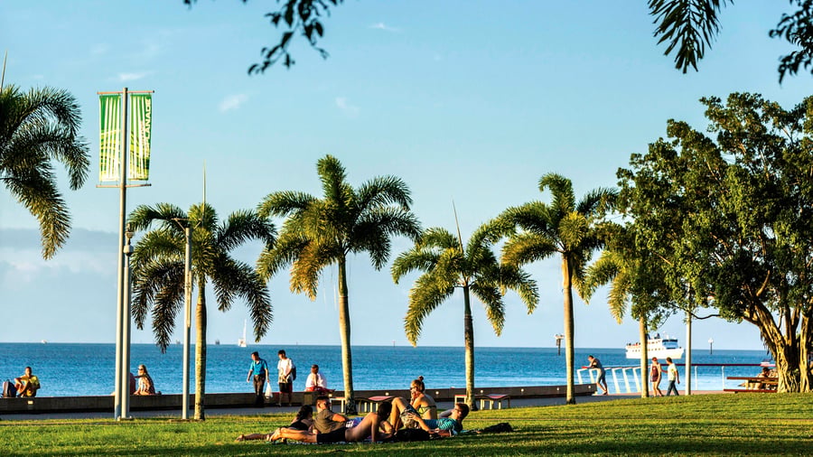 Cairns beachfront