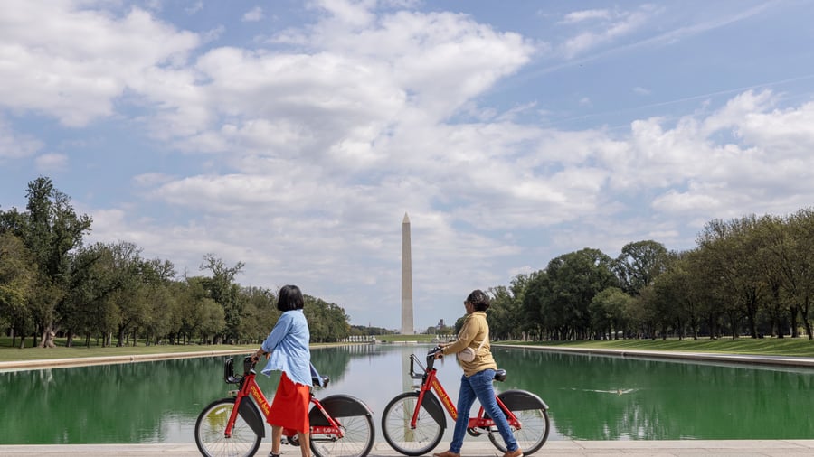 Washington DC er en cykelvenlig by