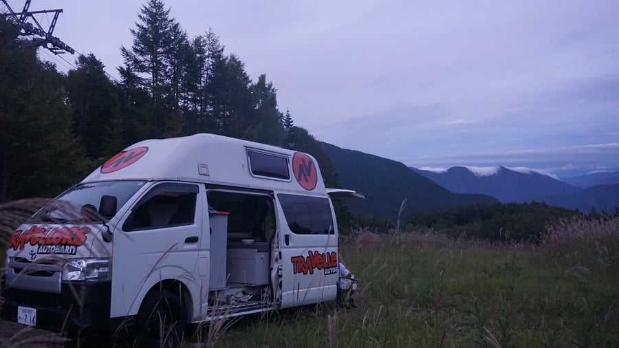 Reis met een camper door Japan
