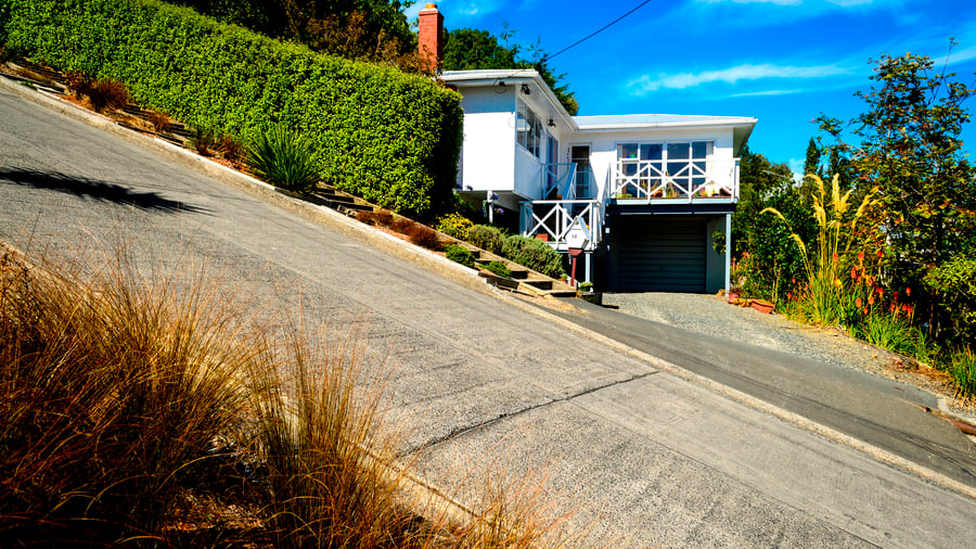 Brantaste gatan i Dunedin