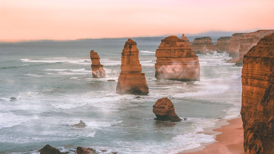 Se Twelve Apostles på Great Ocean Road, Australien