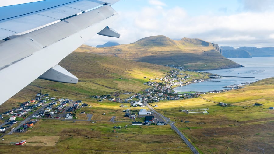 Midvagur på øen Vágar