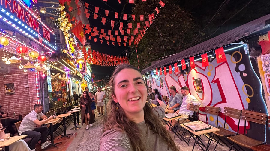 Train Street in Hanoi