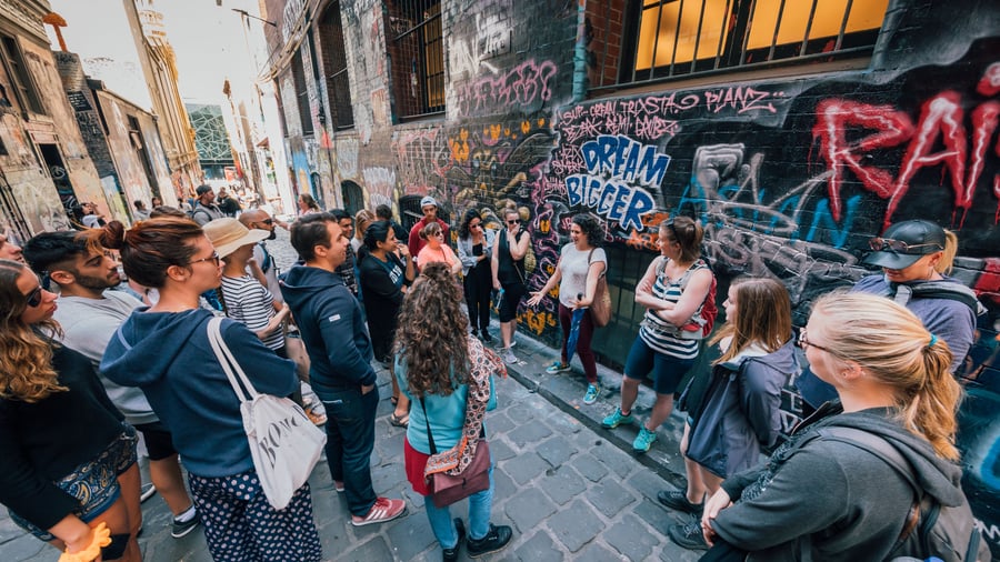 City tour in Melbourne